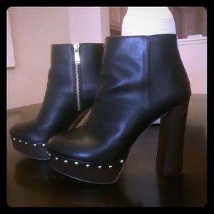 Report Black Platform Boots 8.5